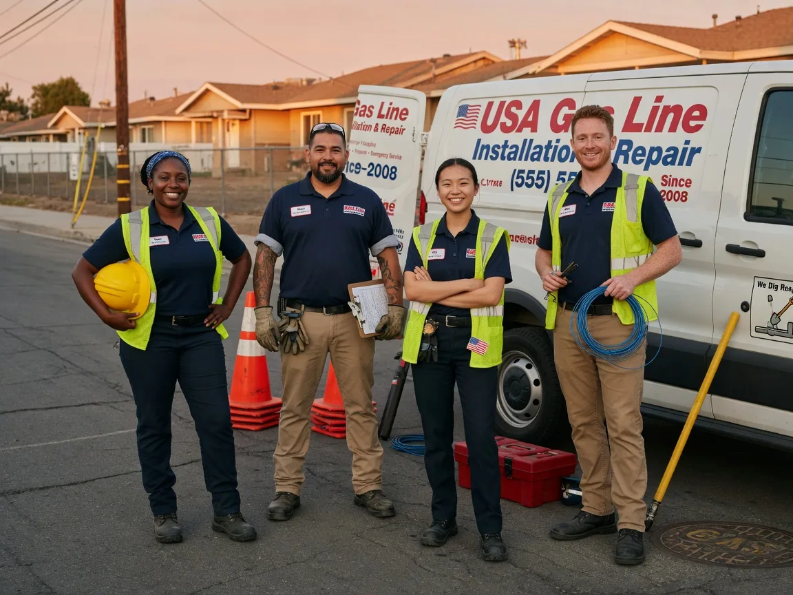 Gas Line Installation company in Pottersville, NJ